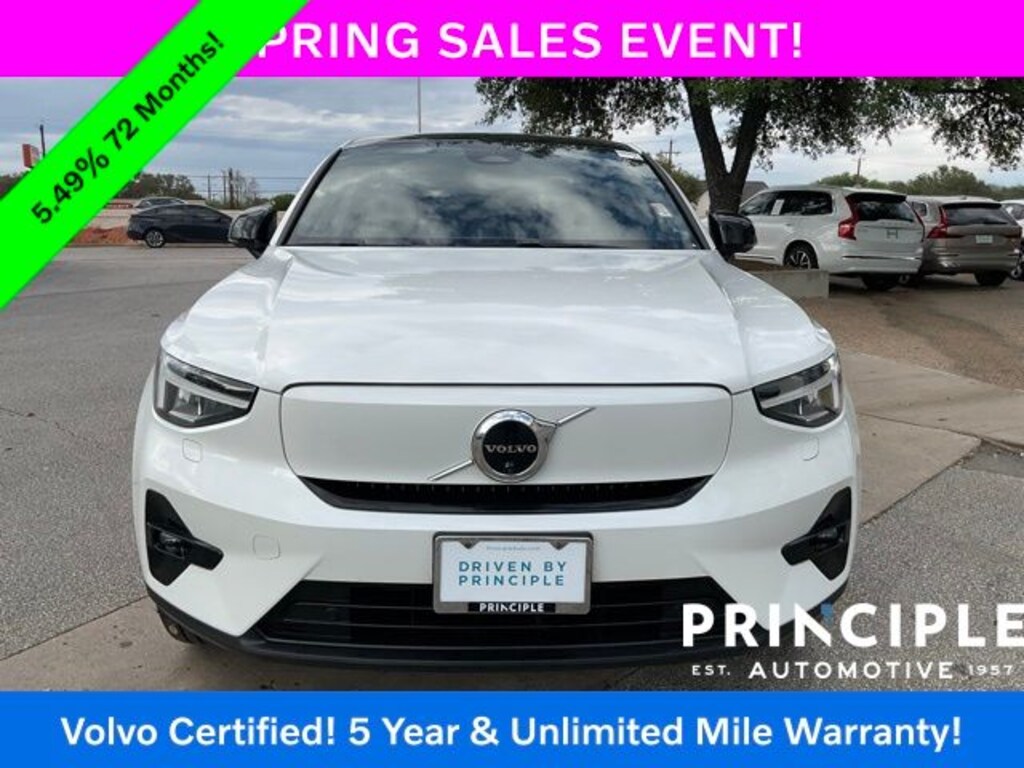 Certified 2023 Volvo C40 Recharge Pure Electric Twin Plus SUV