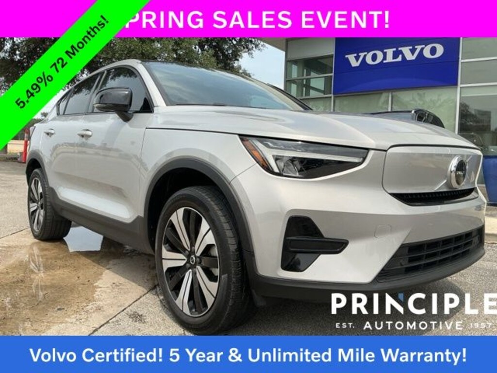 Used 2023 Volvo C40 Recharge Pure Electric Twin Core SUV