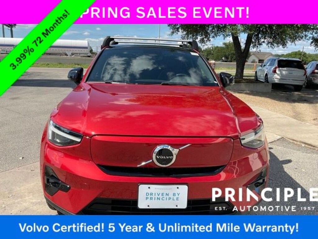Certified 2023 Volvo C40 Recharge Pure Electric Ultimate SUV