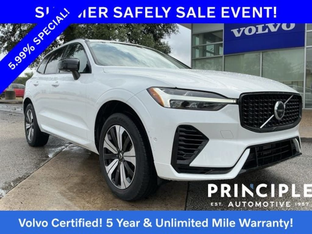 Certified 2023 Volvo XC60 Recharge Plug-In Hybrid T8 Plus Dark Theme SUV