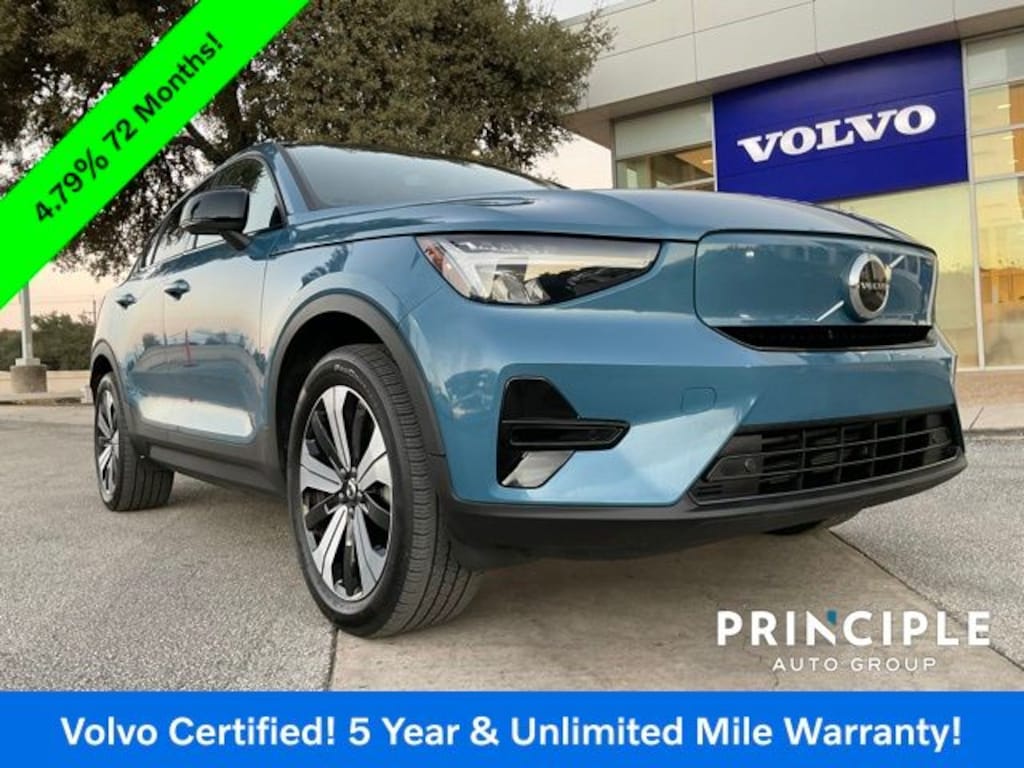 Certified 2023 Volvo C40 Recharge Pure Electric Twin Core SUV