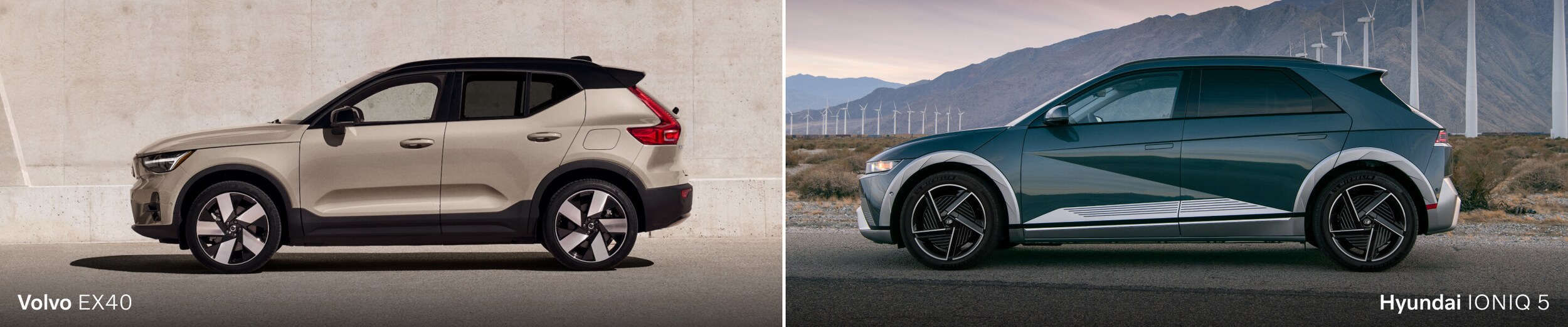 Volvo EX40 vs. Hyundai Ioniq 5