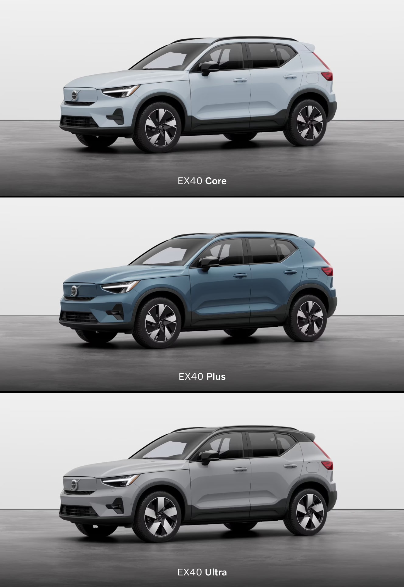 Audi Q4 e-tron vs. Volvo EX40: Trims & Interior Benefits