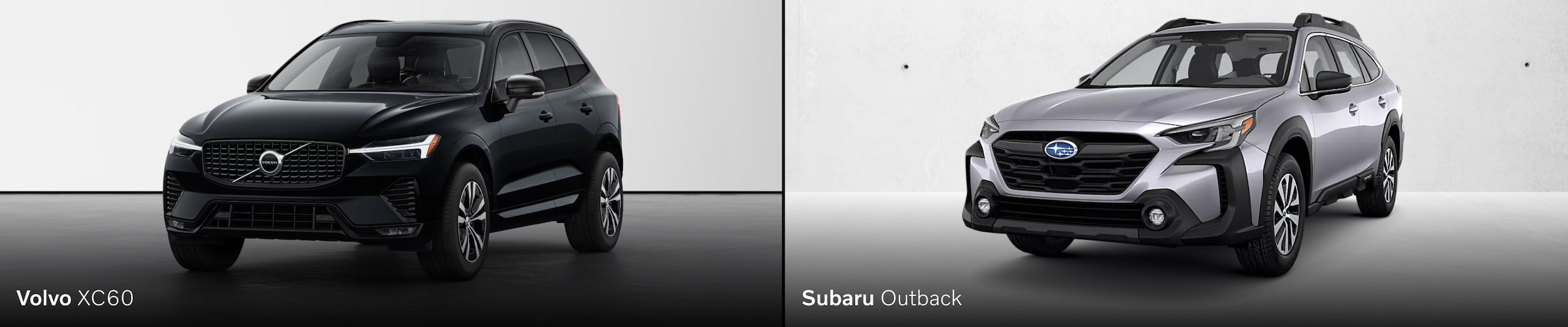 Volvo XC60 vs. Subaru Outback
