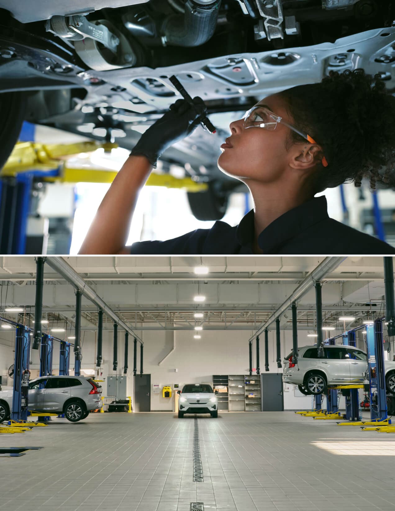 Volvo-Certified Service Department