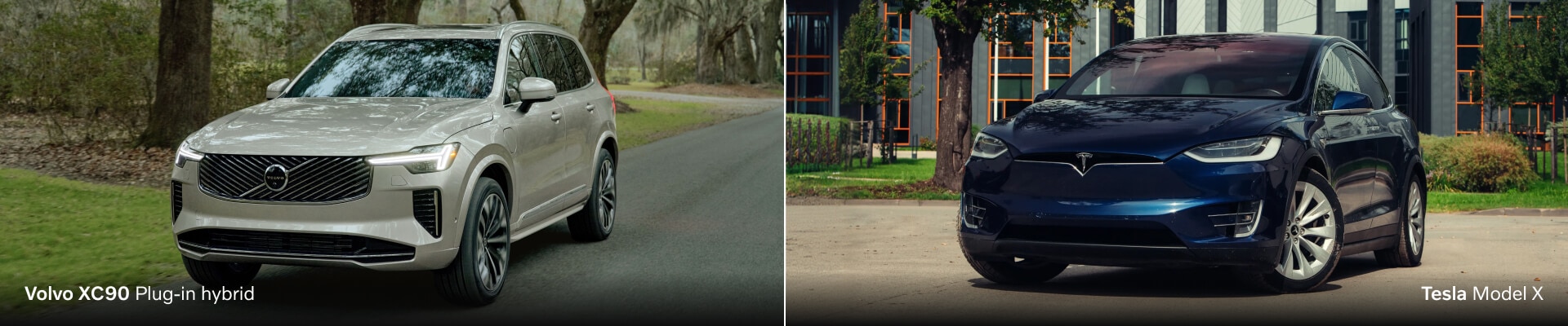 Volvo XC90 Plug-In Hybrid Vs. Tesla Model X