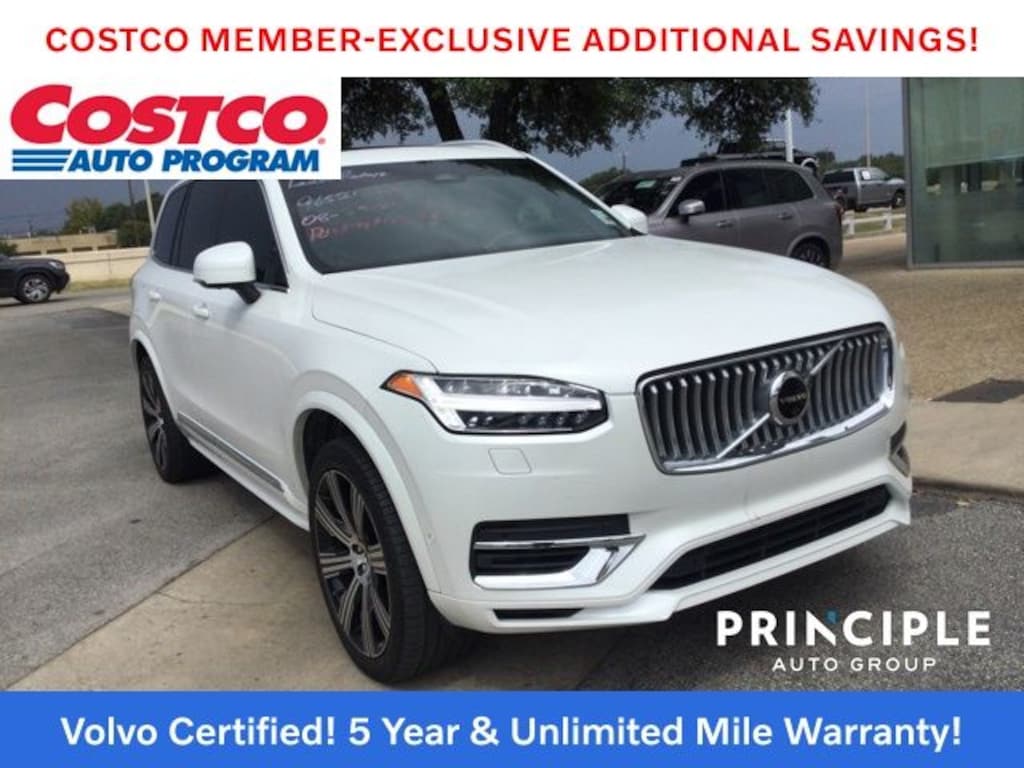 Certified 2023 Volvo XC90 Recharge Plug-In Hybrid T8 Plus Bright Theme 7 Passenger SUV