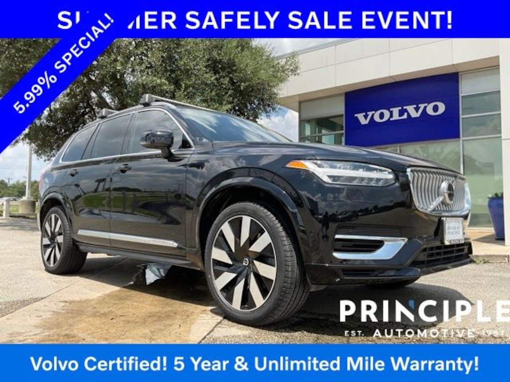 Certified 2023 Volvo XC90 Recharge Plug-In Hybrid Ultimate SUV