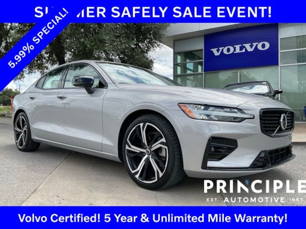 Certified 2024 Volvo S60 B5 Core Dark Theme Sedan