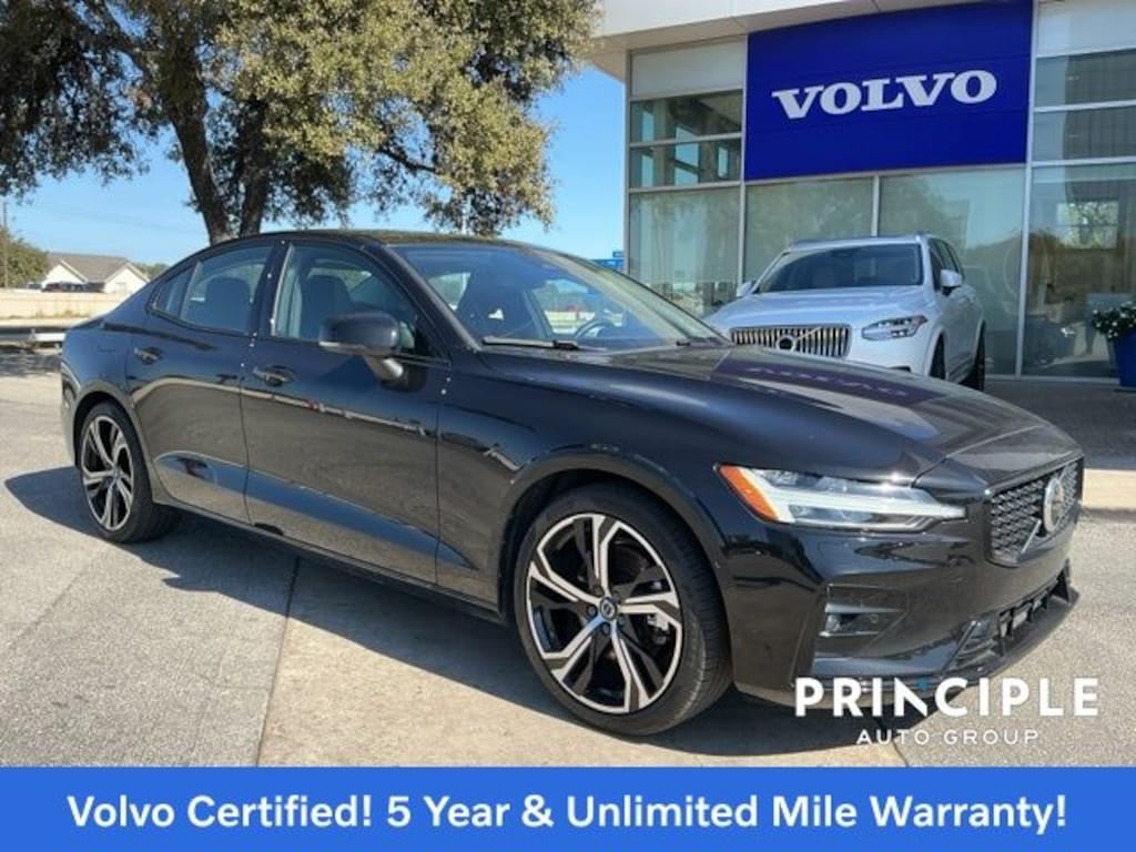 Certified 2024 Volvo S60 B5 Plus Dark Theme Sedan