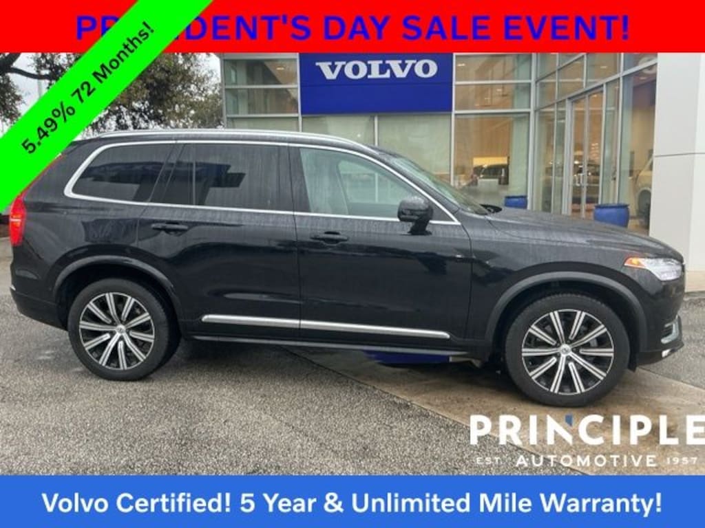 Certified 2023 Volvo XC90 B6 Plus 7-Seater SUV
