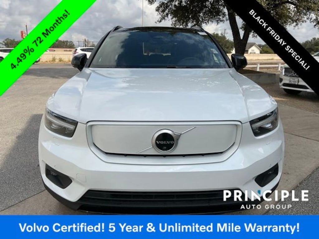 Certified 2022 Volvo XC40 Recharge Pure Electric P8 Plus SUV