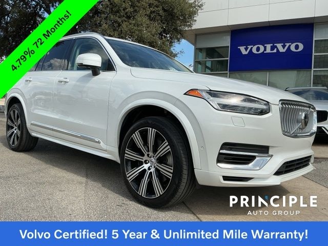 2023 Volvo XC90 Recharge Plug-In Hybrid T8 Plus Bright Theme 7 Passenger I4 Hybrid Turbocharged DOHC 16V LEV3-SULEV30 AWD