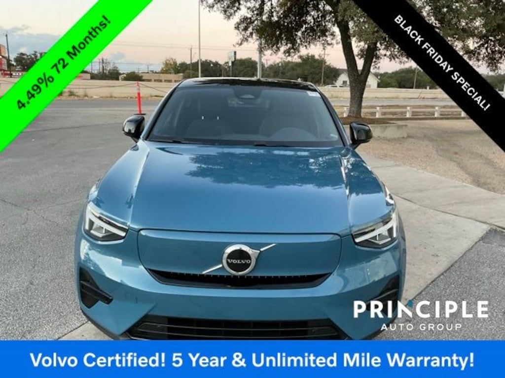 Certified 2023 Volvo C40 Recharge Pure Electric Twin Core SUV