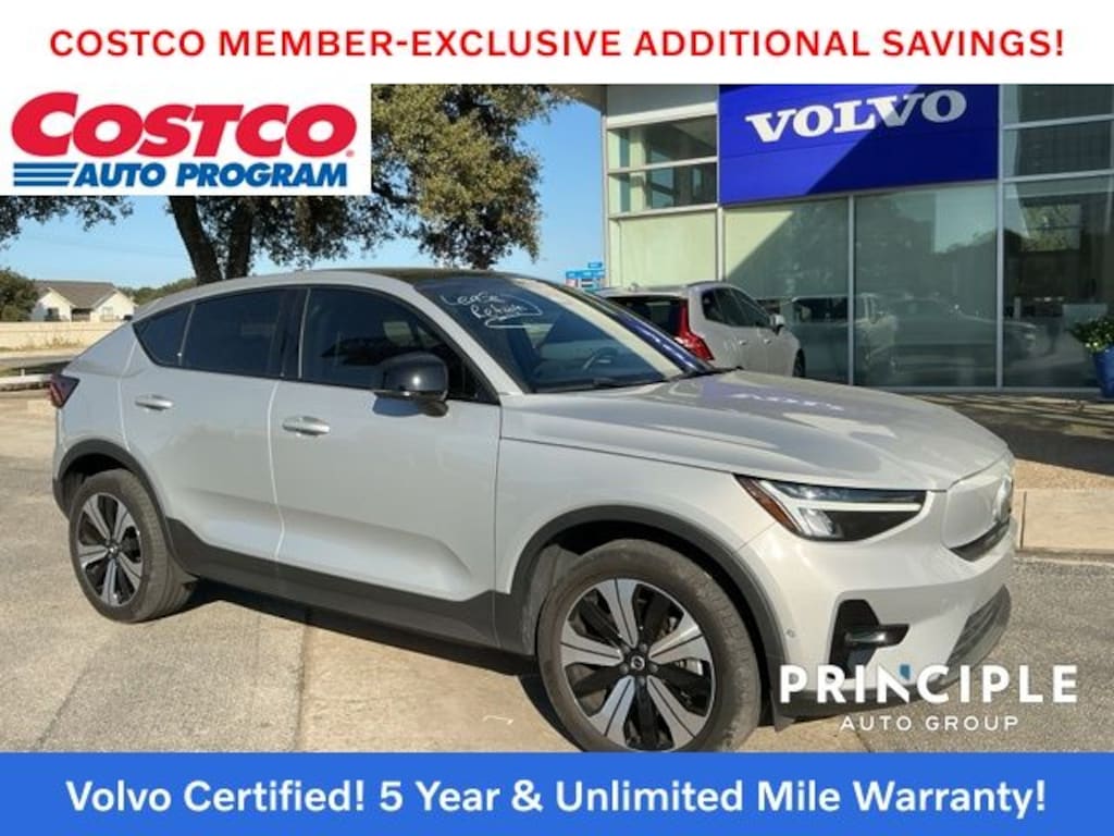 Certified 2023 Volvo C40 Recharge Pure Electric Twin Plus SUV