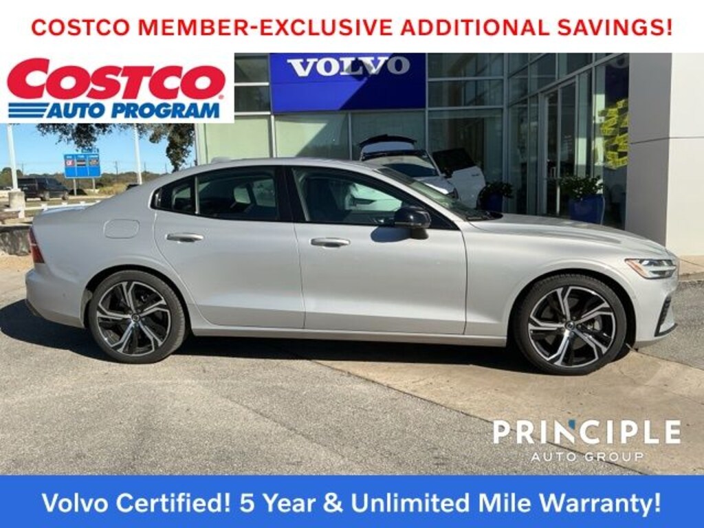 Certified 2023 Volvo S60 Recharge Plug-In Hybrid T8 Plus Dark Theme Sedan