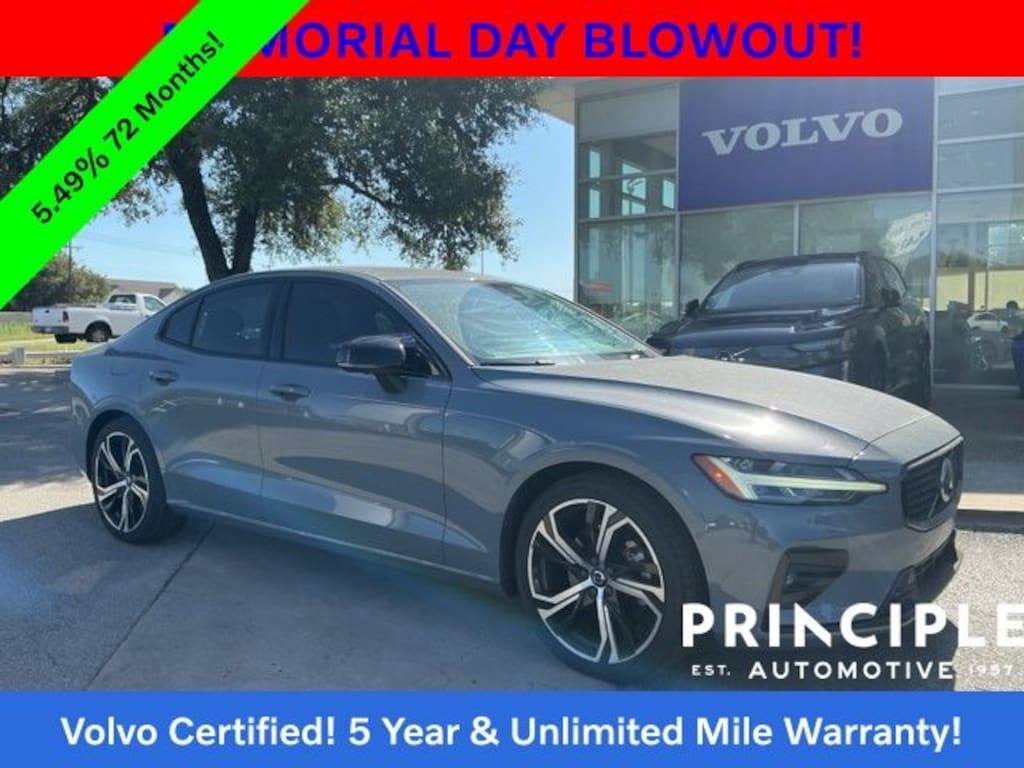 Certified 2023 Volvo S60 B5 Plus Dark Theme Sedan