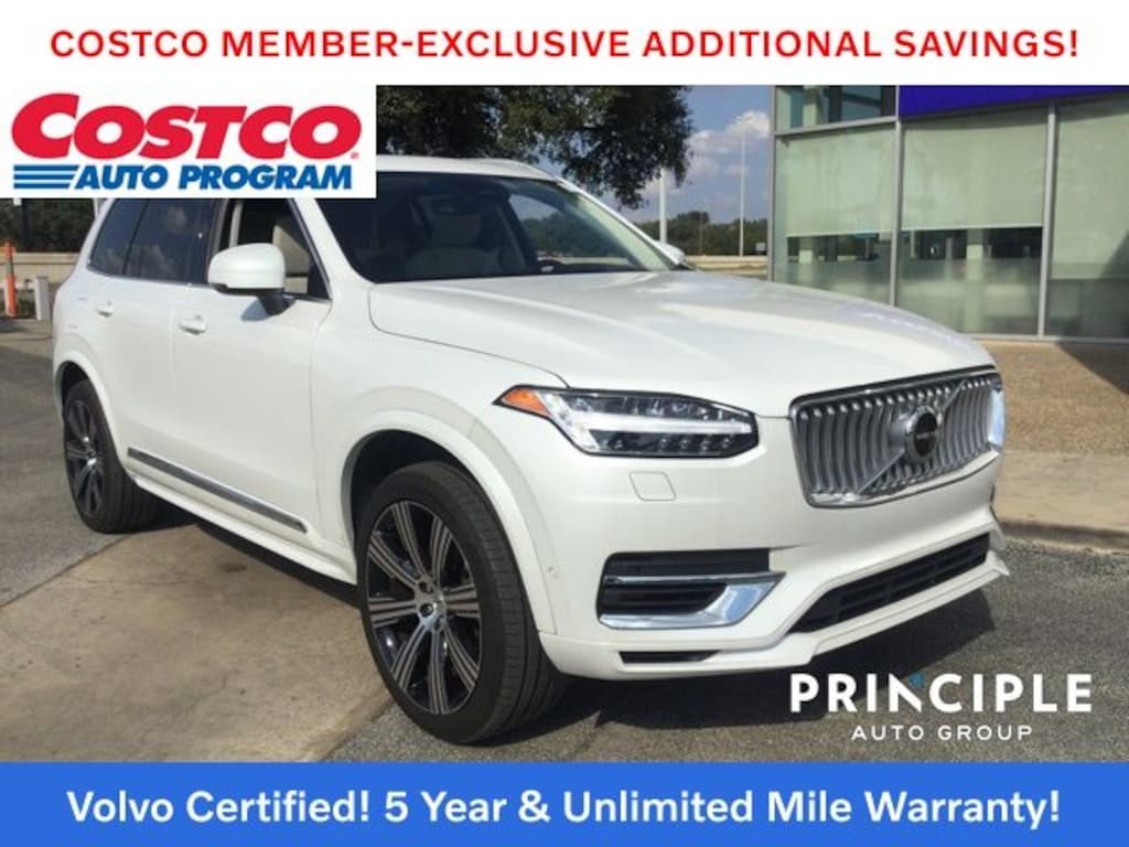 Certified 2023 Volvo XC90 Recharge Plug-In Hybrid T8 Plus Bright Theme 7 Passenger SUV