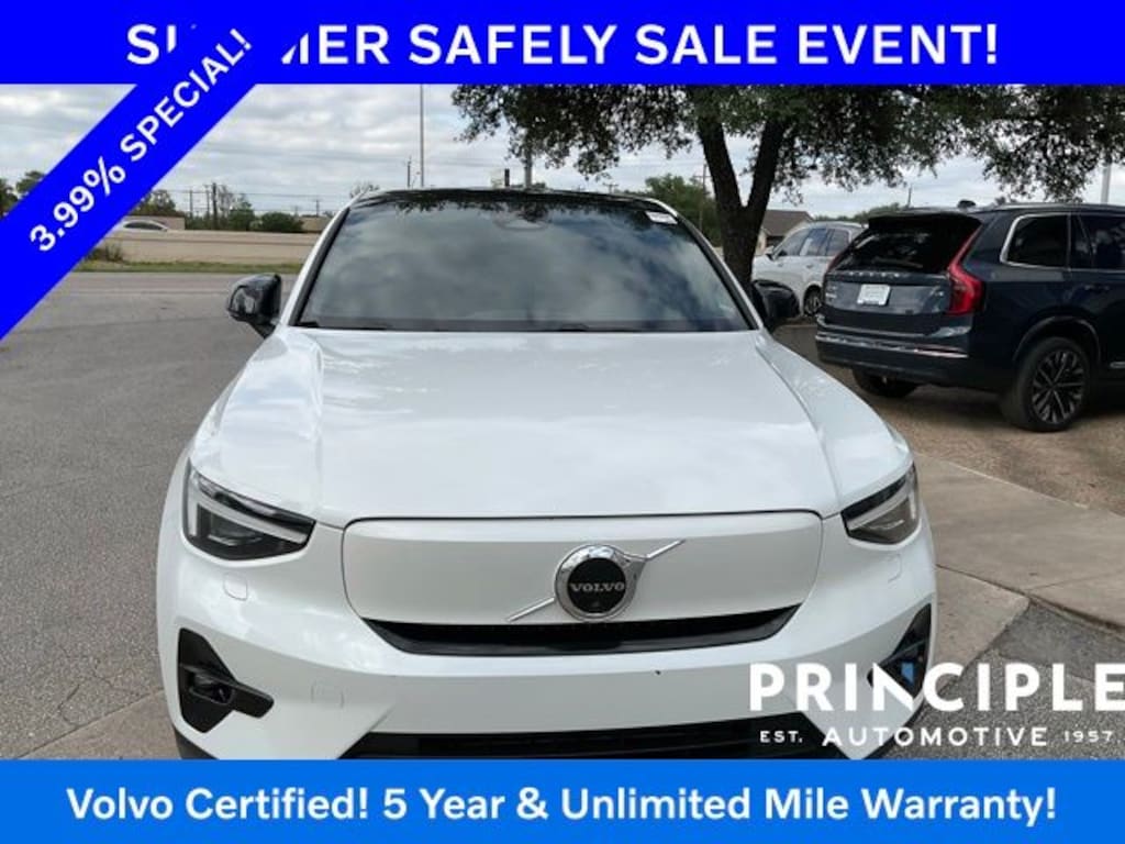 Certified 2023 Volvo C40 Recharge Pure Electric Ultimate SUV
