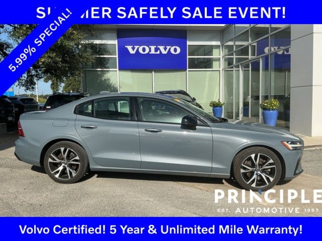Certified 2024 Volvo S60 B5 Core Dark Theme Sedan