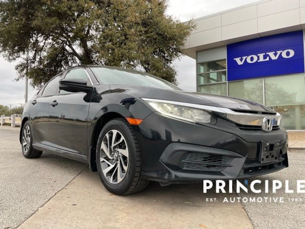 Used 2016 Honda Civic EX Sedan