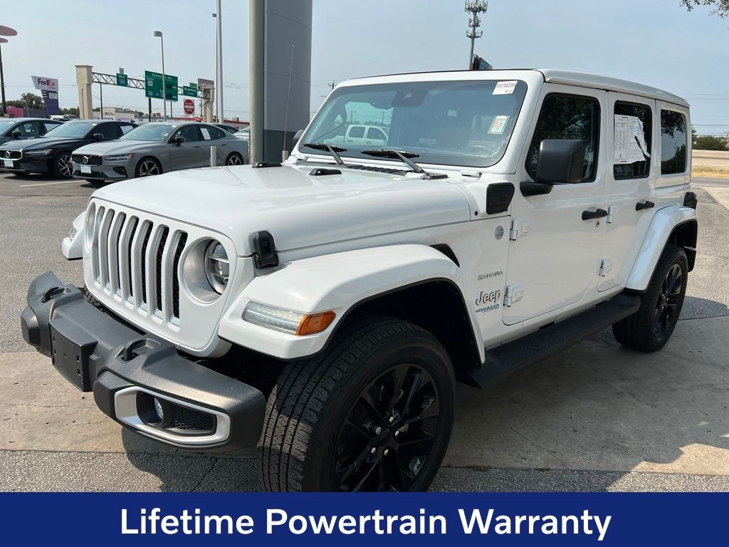 Used 2021 Jeep Wrangler Unlimited Sahara 4xe SUV
