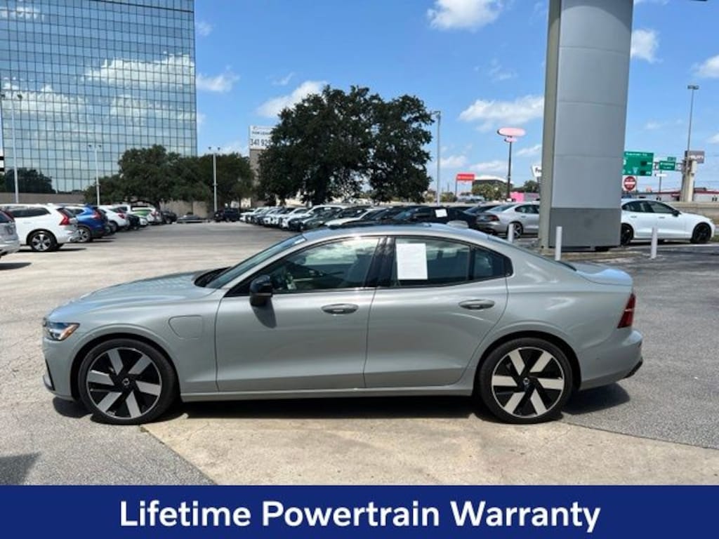 Certified 2024 Volvo S60 Recharge Plug-In Hybrid T8 Plus Dark Theme Sedan