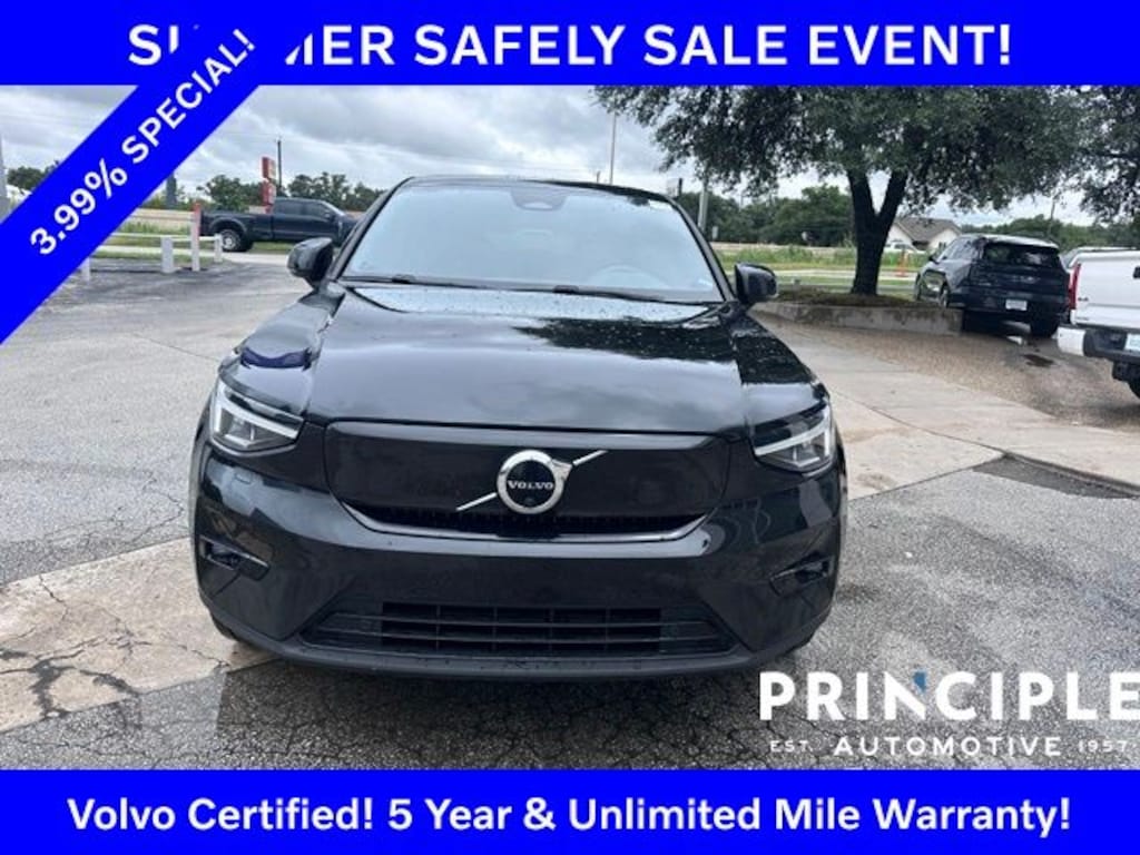 Certified 2023 Volvo C40 Recharge Pure Electric Ultimate SUV