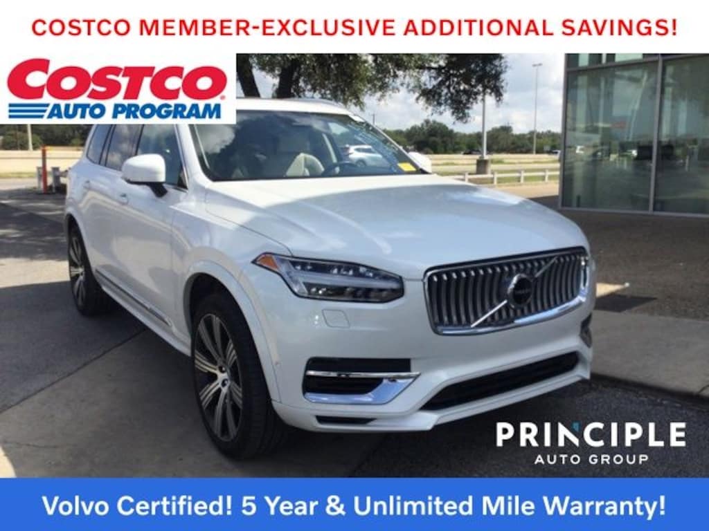 Certified 2024 Volvo XC90 Recharge Plug-In Hybrid T8 Plus Bright Theme 7 Passenger SUV