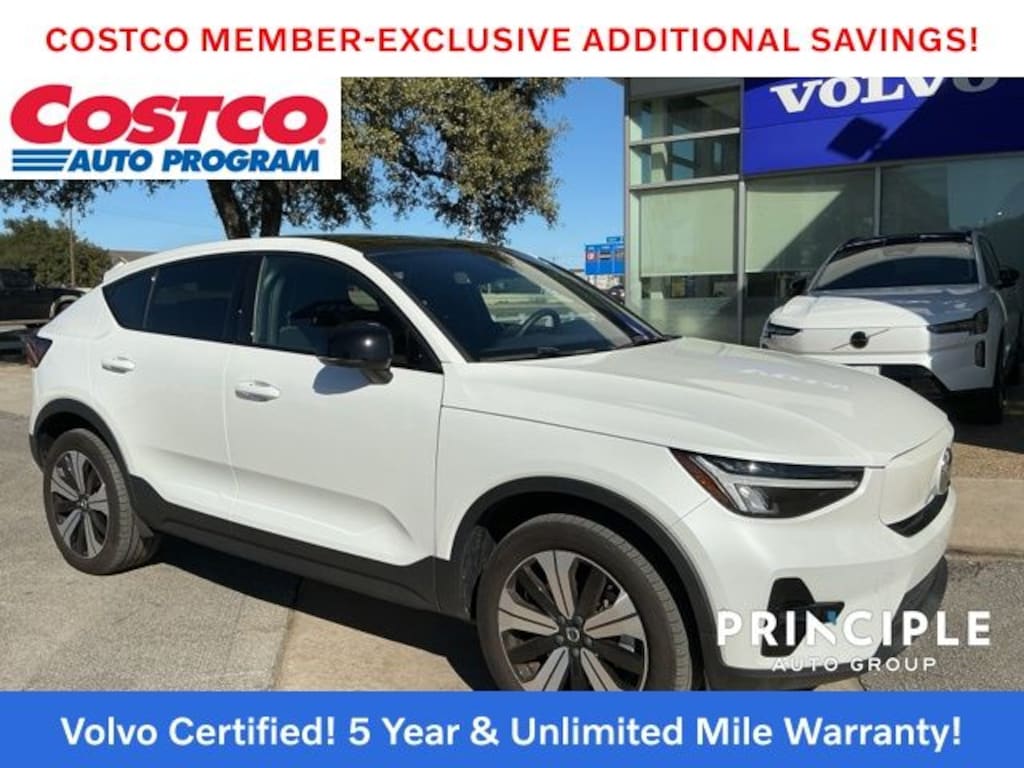 Certified 2023 Volvo C40 Recharge Pure Electric Twin Plus SUV