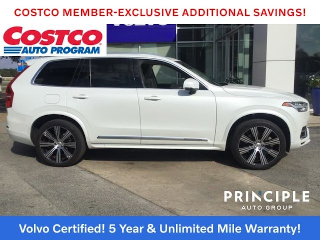 Certified 2023 Volvo XC90 Recharge Plug-In Hybrid T8 Plus Bright Theme 7 Passenger SUV