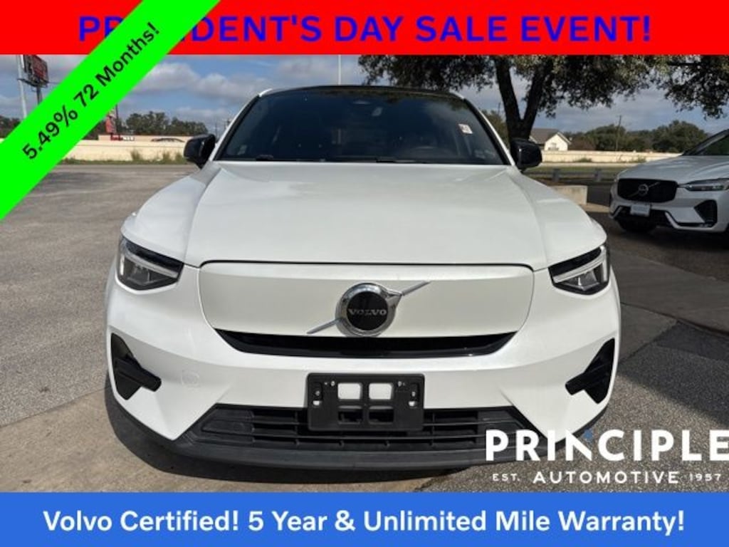 Certified 2023 Volvo C40 Recharge Pure Electric Twin Core SUV