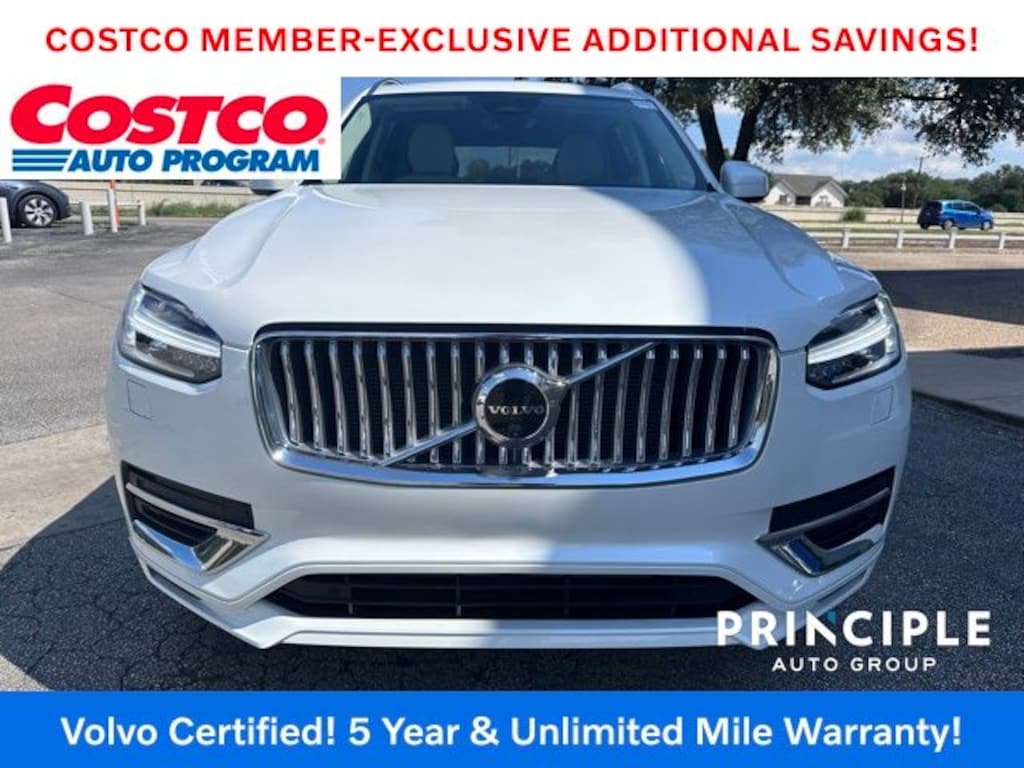 Certified 2024 Volvo XC90 Recharge Plug-In Hybrid T8 Plus Bright Theme 7 Passenger SUV