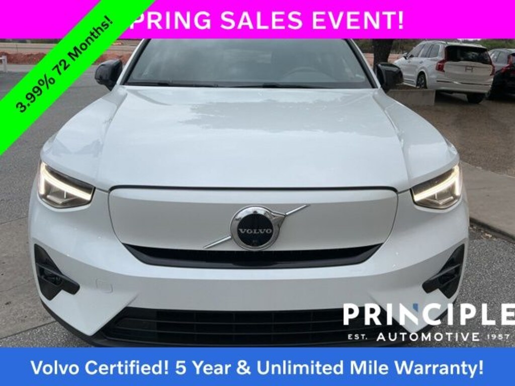 Certified 2023 Volvo C40 Recharge Pure Electric Twin Plus SUV