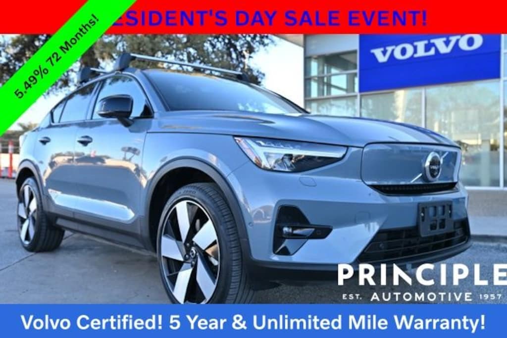 Certified 2023 Volvo C40 Recharge Pure Electric Twin Plus SUV