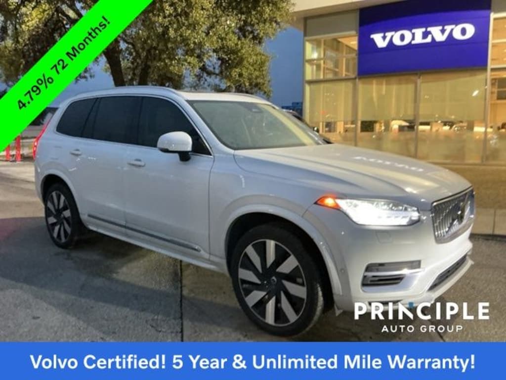 Certified 2024 Volvo XC90 Recharge Plug-In Hybrid T8 Plus 6 Passenger SUV