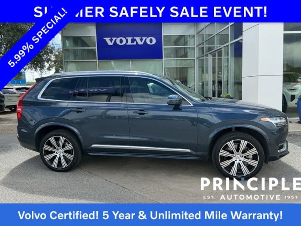 Certified 2025 Volvo XC90 Plug-In Hybrid T8 Ultra SUV