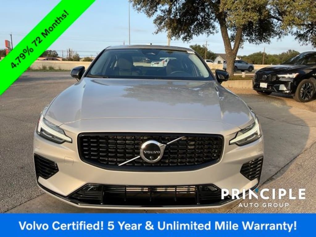 Certified 2023 Volvo S60 Recharge Plug-In Hybrid T8 Plus Dark Theme Sedan