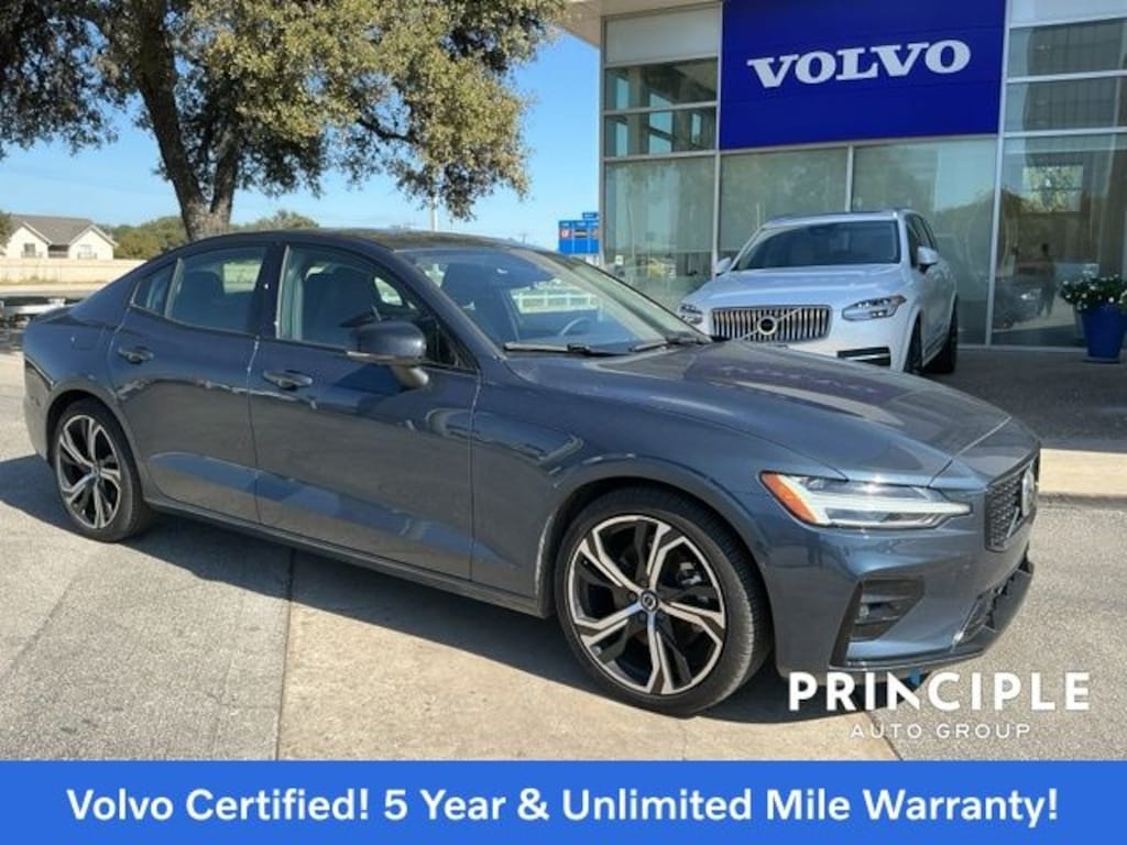 Certified 2024 Volvo S60 B5 Plus Dark Theme Sedan