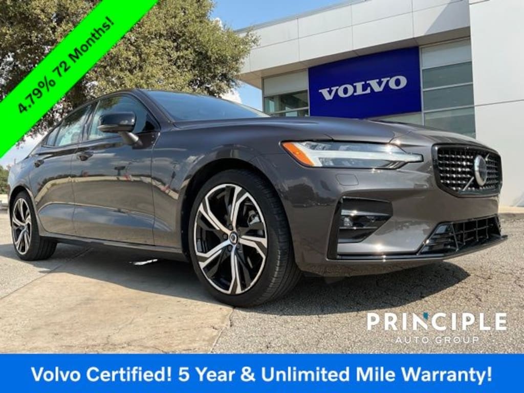 Certified 2023 Volvo S60 B5 Plus Dark Theme Sedan