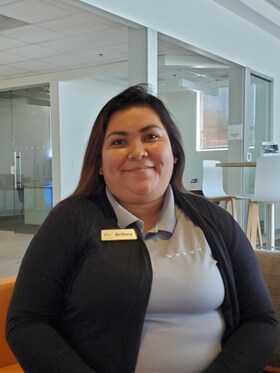 Staff member Brittany Cerda from 42c57a262fdd