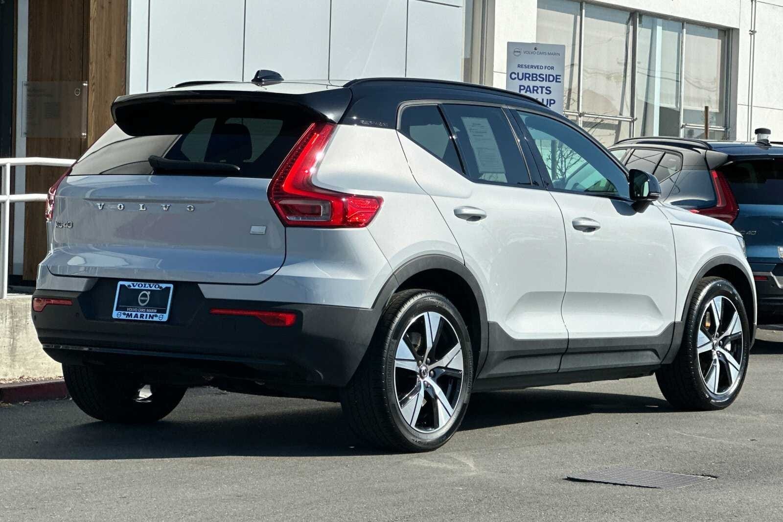 Certified 2021 Volvo XC40 Recharge with VIN YV4ED3UR8M2589598 for sale in San Rafael, CA