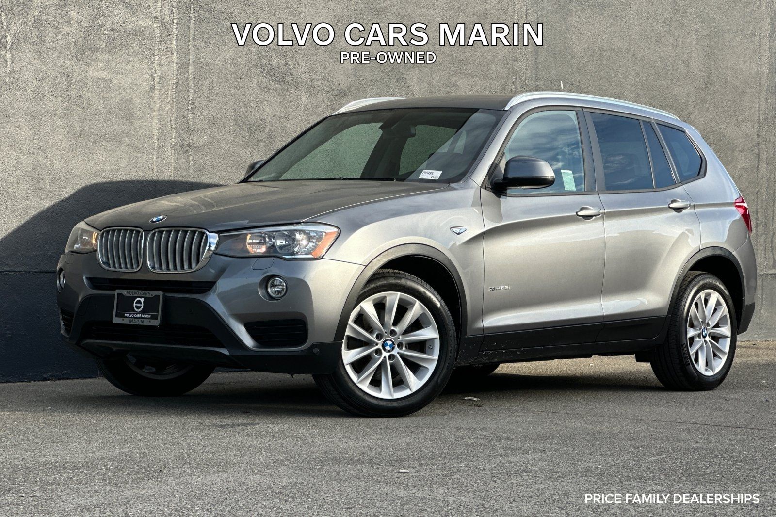 Used 2017 BMW X3 xDrive28i with VIN 5UXWX9C30H0T18789 for sale in San Rafael, CA