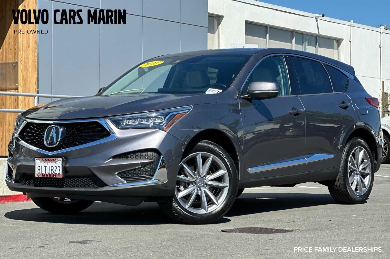 Used 2020 Acura RDX Technology Package with VIN 5J8TC2H58LL003314 for sale in San Rafael, CA