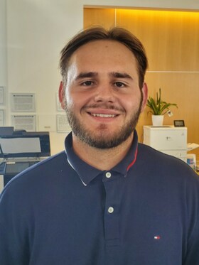 Staff member Myles Olliver from 42c57a262fdd