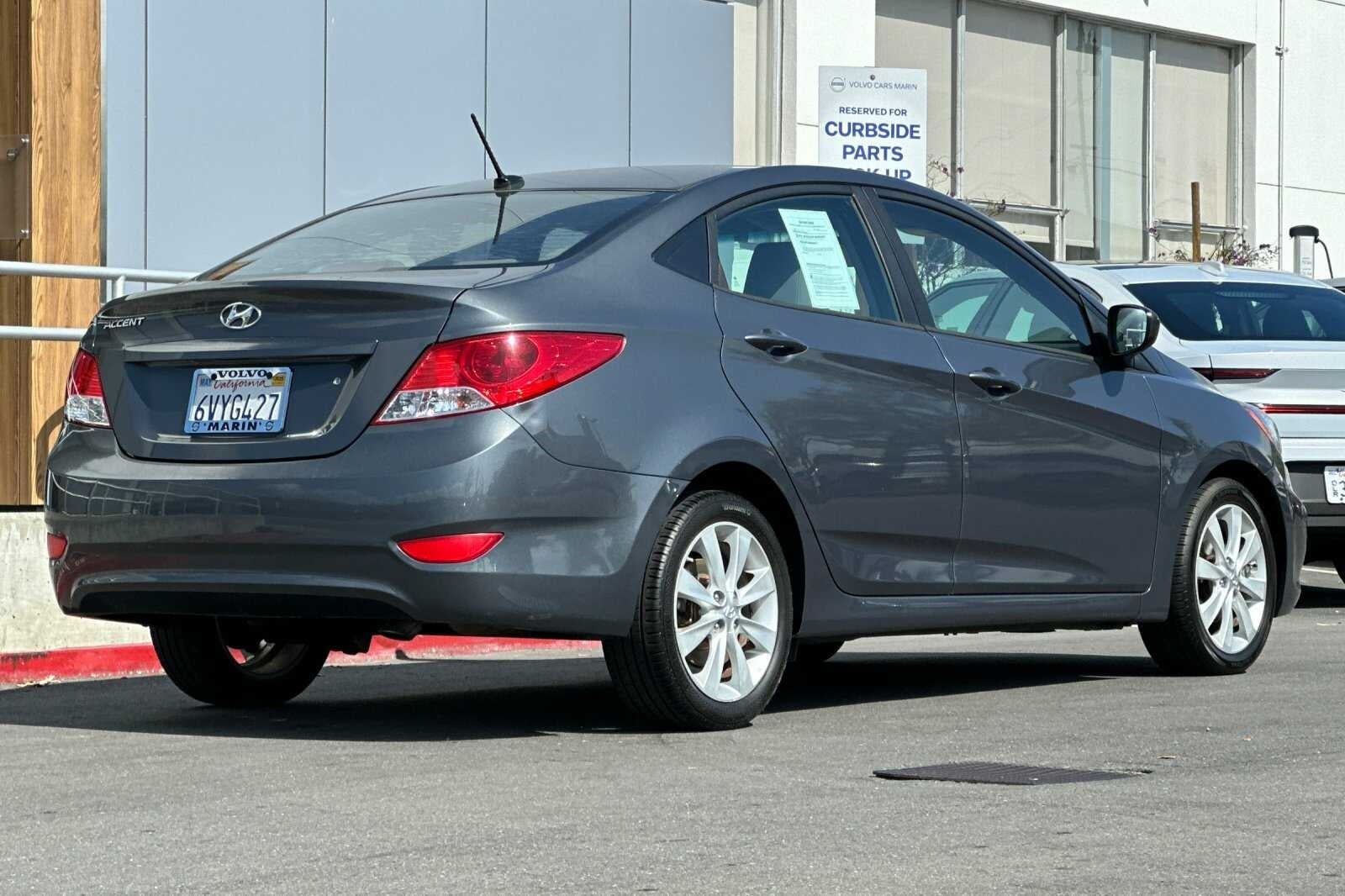 Used 2012 Hyundai Accent GLS with VIN KMHCU4AE1CU182254 for sale in San Rafael, CA