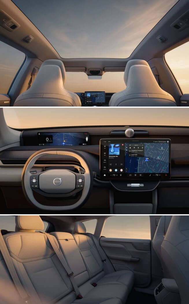 Volvo EX60 Interior