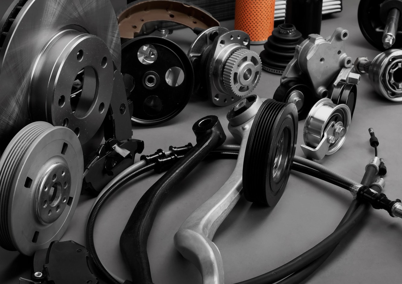 What Types of Car Parts Does Volvo Cars Marin Carry?