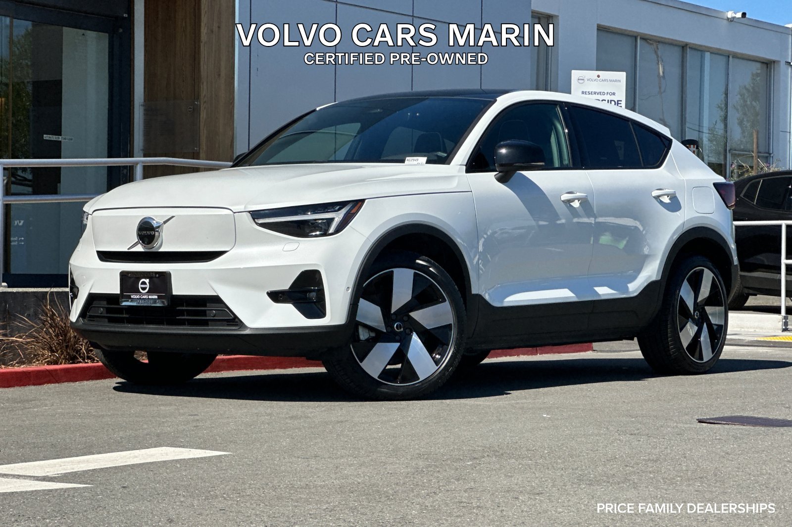 Certified 2023 Volvo C40 Ultimate with VIN YV4ED3GM3P2059639 for sale in San Rafael, CA