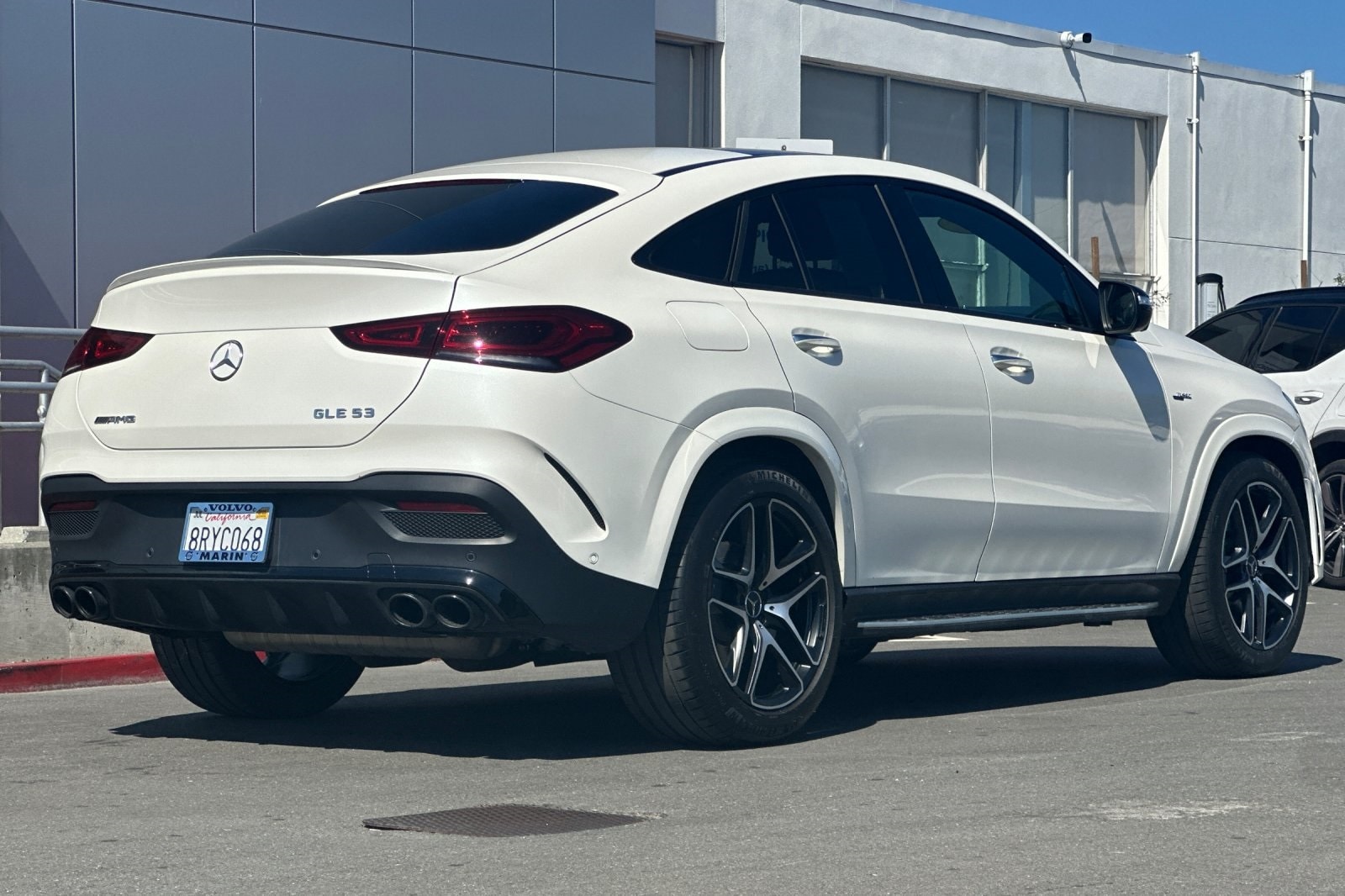 Used 2021 Mercedes-Benz GLE Coupe GLE 53 AMG with VIN 4JGFD6BBXMA217924 for sale in San Rafael, CA